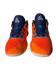Nike Giannis Antetokounmpo Orange/Blue Basketball Sneakers 3.5Y BQ5633-800