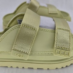 UGG GoldenGlow Slide Sandals Lime Green Platform Big Kids Size 2 NWT 1166513K