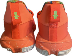 NIB Under Armor Curry 7 Sour Patch Kids Orange Size Kids 2.5Y