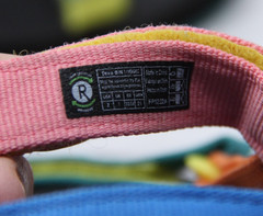 Teva Original 90s Multi Color Universal Retro Y2K Kids Size 2 Strappy Sandals