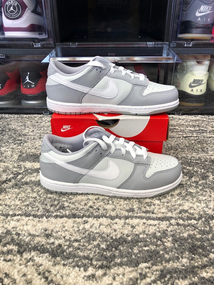 NIKE DUNK LOW (PS) „TWO-TONE GREY“ – SIZE 12C US – BNIB – DEADSTOCK