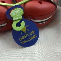 STOCK X VERIFIED:Crocs Lightning McQueen Light Up Red Kids Clog Shoes US Size 12