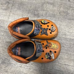 CROCS NARUTO SHIPPENDUN Orange Childrens Sz C12 US 29.5 EU 18.5 JP Anime