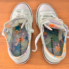 Converse CTAS Madison Ox Tal Lilac White LE Lace Up Canvas Sneakers Sz 3 EUR 35