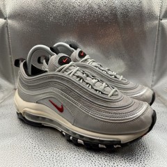 Size 5.5Y Nike Air Max 97 Silver Bullet White Black Kids Shoes 918890-001
