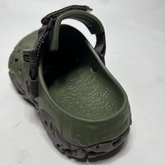 Crocs All-Terrain Atlas Clog Size 6 Army Green Espresso Sandals 208391-32C