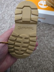 Timberland 6-Inch Premium Waterproof Wheat Toddler Boots Size 4