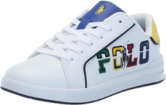 Polo Ralph Lauren Heritage Court III Graphic Sneakers Youth Kids 6 (EUR 39) NEW