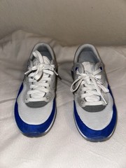 Nike Air Max Motif GF Hyper Royal White Sneakers, Size 4Y BNIB DH9388-400