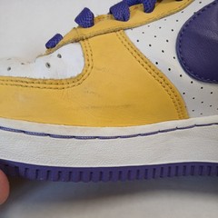 2009 Nike AF1 Air Force One „Kobe Bryant“ Mamba Maize Youth Size US 6.5Y Boys