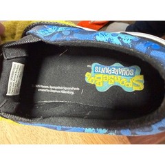 Kids Spongebob Squarepants Patrick Star Slip On Shoes Size 2