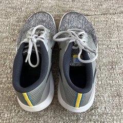 Nike Flex Contact Shoes Grey Size 6Y Gray/Black Sneakers 917932 008