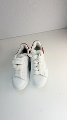 Alexander McQueen Oversized Sneakers Kids EU 27/ US 10 White Red Leather Shoes