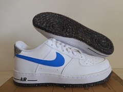 Nike Air Force 1 LV8 GS White-Light Photo Blue-Mint Foam Sz 5.5Y [DR3098-100]
