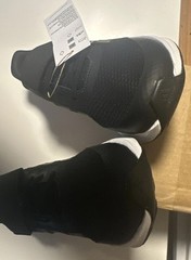Size 4.5 (GS) Adidas Runfalcon 3.0 Elastic K Black, White Cloud Foam Sole