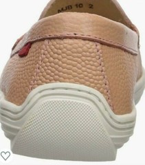 50-006 New MARC JOSEPH NEW YORK Kids Unisex Leather Grow Gain Loafer Tan Sz 3