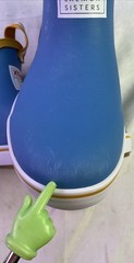 Xtratuf Kid’s Ankle Deck Boots-Light Blue/Whale Pattern-Size: 3