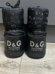 Dolce & Gabbana Junior Moon Boots Size EU-28–31 Kids Winter Snow Boots