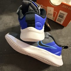 Nike Star Runner Gray/Blue/Black Hook & Loop US 6C DA2778-012