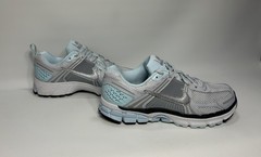 Nike Vomero 5 GS Metallic Silver Glacier Blue Kids Size 6.5Y HQ3255-043