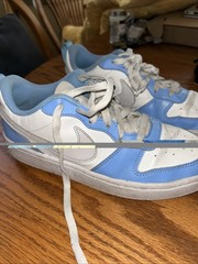 Light Blue Nike Sneakers Size 4.5 Good Condition No Box