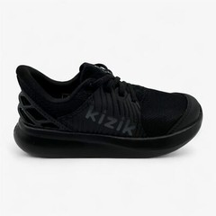 Kizik Anaheim Black Black Outsole Kids Athletic Sneaker