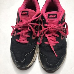 Nike Down Shifter 6 Pink Black Running Shoes Youth Size 5Y 685167-001