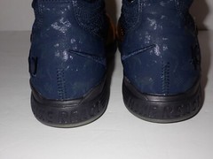 Nike KD 11 Kevin Durant React Flyknit Kids Size 7Y 7 Youth Navy Blue & Yellow