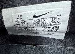 Nike Lebron 20 Youth Sneakers Size 5 Gray Mesh Shoes DQ8651-100