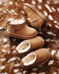 [1174410T-CHE] UGG Australia (Chestnut) Classic Micro Toddler Boots Shoes