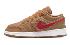 Jordan Kids Jordan 1 Low UTL ‚Teddy Bear‘ Sneakers Kids DO2233-264 New Authentic