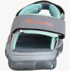Columbia Youth Techsun Wave Sandal, Wild Salmon/Voltage, Size 12 US