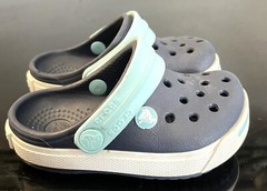 Croc Crocband II Ice Blue Toddler Clogs C4/5