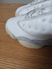 Nike Air Jordan 13 Retro Low Pure Platinum Size 6.5Y 310811-100 READ