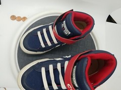 Converse Chuck Taylor All Star Pro Blaze Hi-Top Slip-on Blue Red Size 12Y JUNIOR