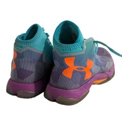 Under Armour Steph Curry SC 2.5 Purple & Teal Shoes Size 4.5Y