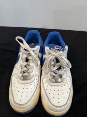 Nike Air Force 1 Low Youth 7Y White Blue 2007 314192-143