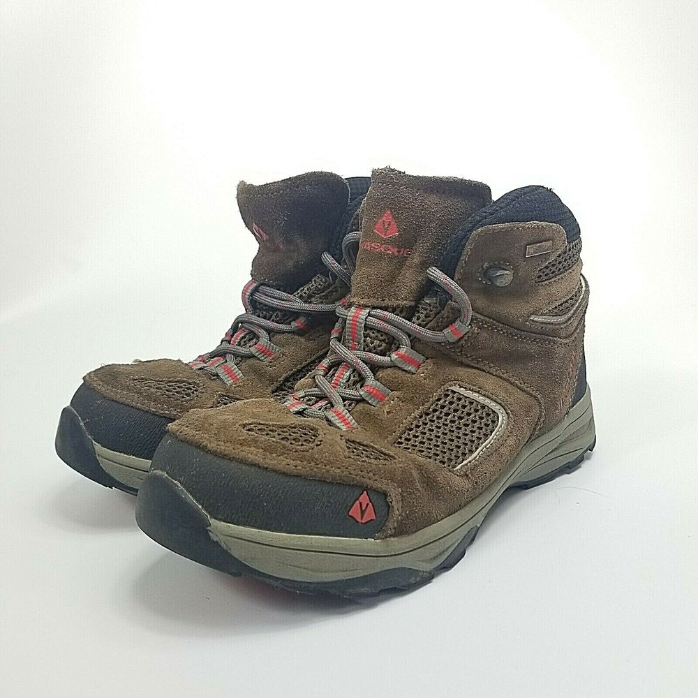 Vasque Breeze III Waterproof Hiking Boots Youth Size 5 Women’s 6.5 Brown 7208