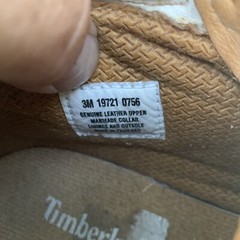 TIMBERLAND Genuine Leather White on Wheat Premium Classic Boots Size 3 ❤️sj7m40