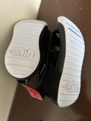Nike Sunray Protect 3 Slingback Sandal Kids 3Y Black Swoosh Logo DH9462-001 N247