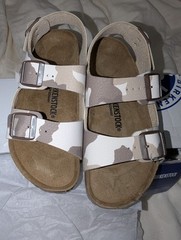 Birkenstock Milano Kinder EU31 Girls/Boys US 13 Desert Soil Camo Almond