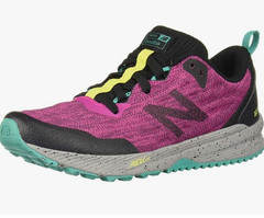 New Balance FuelCore Nitrel V5 Running Shoe, Carnival/Black/Verdite, 13 Wide US
