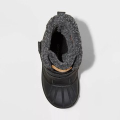Toddler Denver Winter Boots – Cat & Jack Black 7T