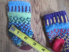 Solmate Firefly Mismatched with Love Baby Toddlers Hippy Colorful Knit Cotton
