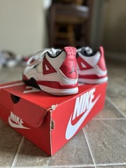 Size 1 (PS) – Jordan 4 Retro OG 2020 Mid Fire Red