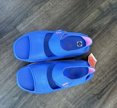 Nike Playscape Purple Pink Sandals Beach Pool Summer Slide Slippers Size 7 Y NWT