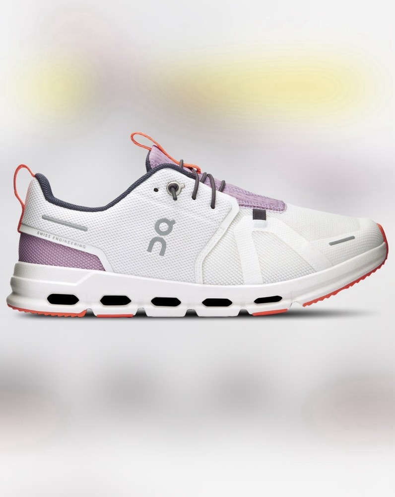 On Cloud Sky Sneaker Lightweight Undyed-White Mauve US 6.5