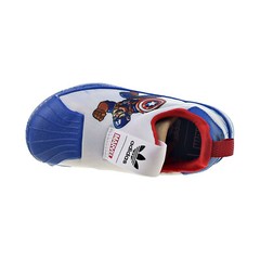 Adidas Superstar 360 Marvel Captain America Little Kids‘ Shoes White FX4879