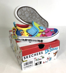 Skechers Dr. Seuss “Thing Ran Down” Thing 1 & 2 Slip On Shoes Size Youth Girls 9