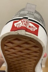 Toddler Size 13 Vans Asher Checker Grey/White NEW (with minuscule sole marks)!